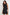 High Neck Open Back Mini Dress With Drop Waist