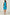 Abstract Floral Print Halter Neck Tie Back Mini Dress In Blue