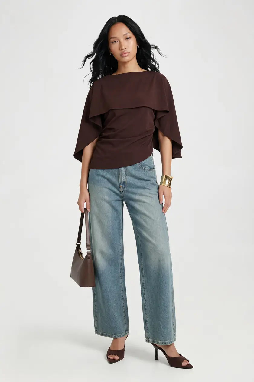 Cape Overlay Top