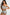 Crochet Wave Stripe Bandeau Knitted Top and Mini Short Co-Ord